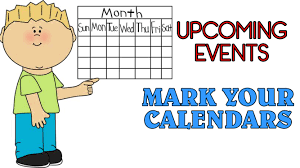 Mark your calendar